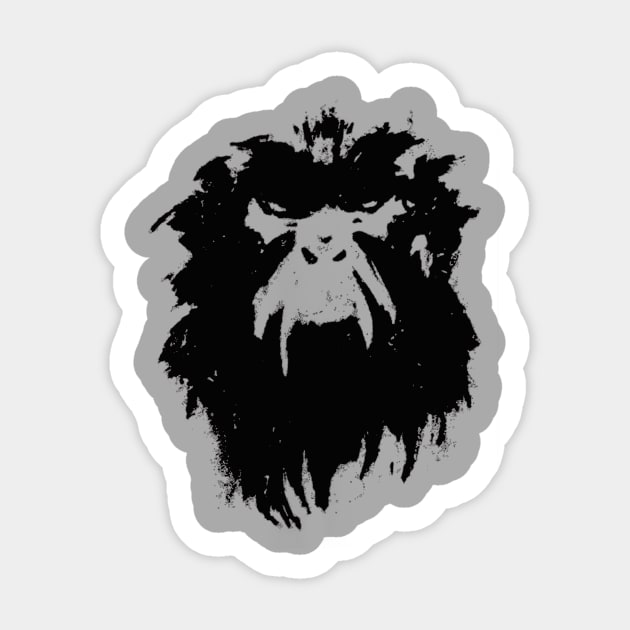 12 monkeys drawing Sticker by juchka